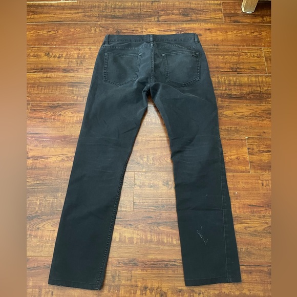 Acne Studios all black chino pants size 32” x 28” - Picture 4 of 8